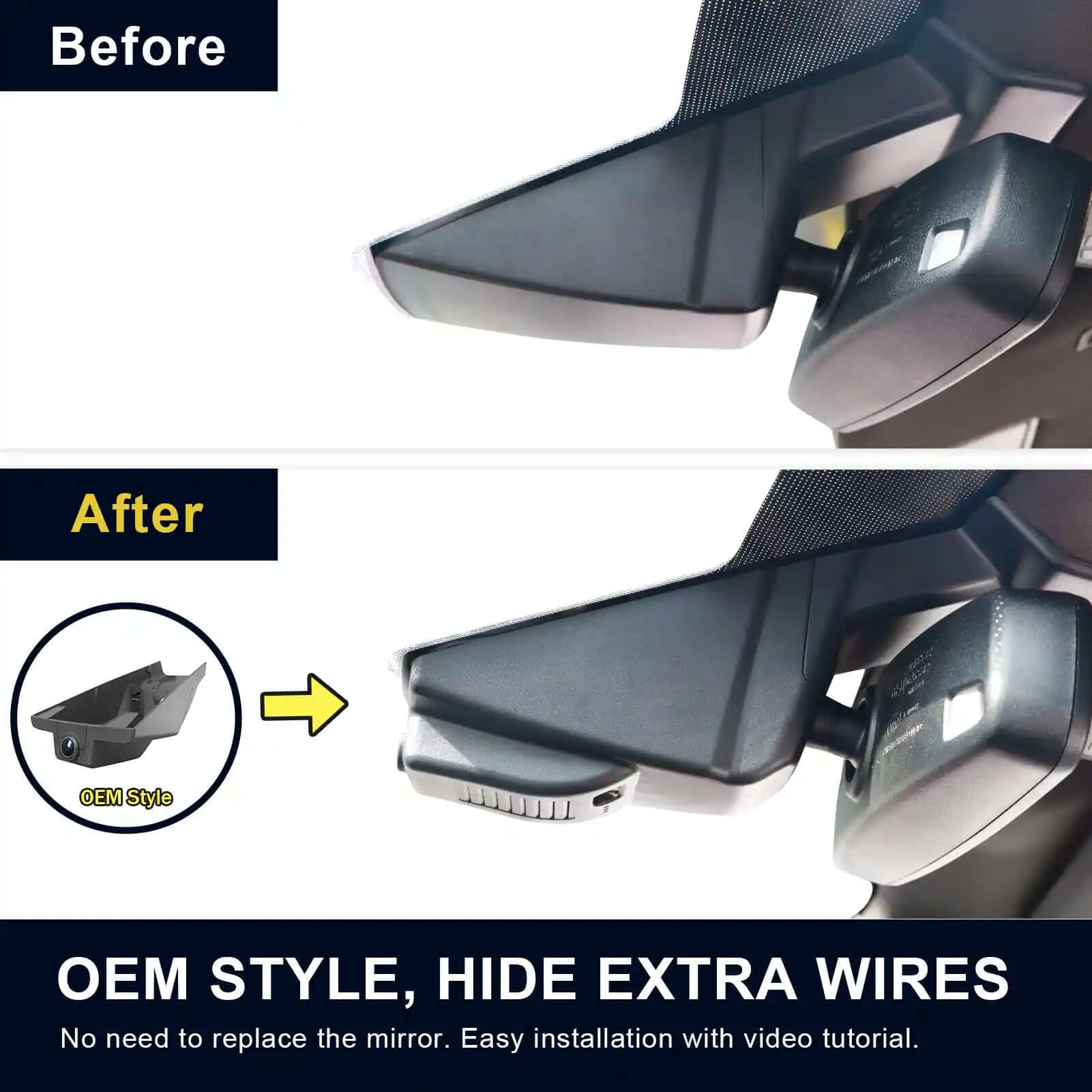 Bulk Supplier Custom Fit Ford Taurus Dash Cam Kit