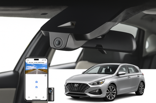 Mangoal 2020 Hyundai Elantra GT Hatchback dash cam | Flush Mount Commercial Dash Cam | Mangoal