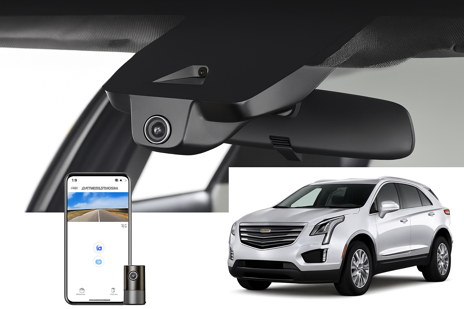 Mangoal Integrated Look Fleet Camera for 2020 Cadillac XT5 SUV | Bulk Order