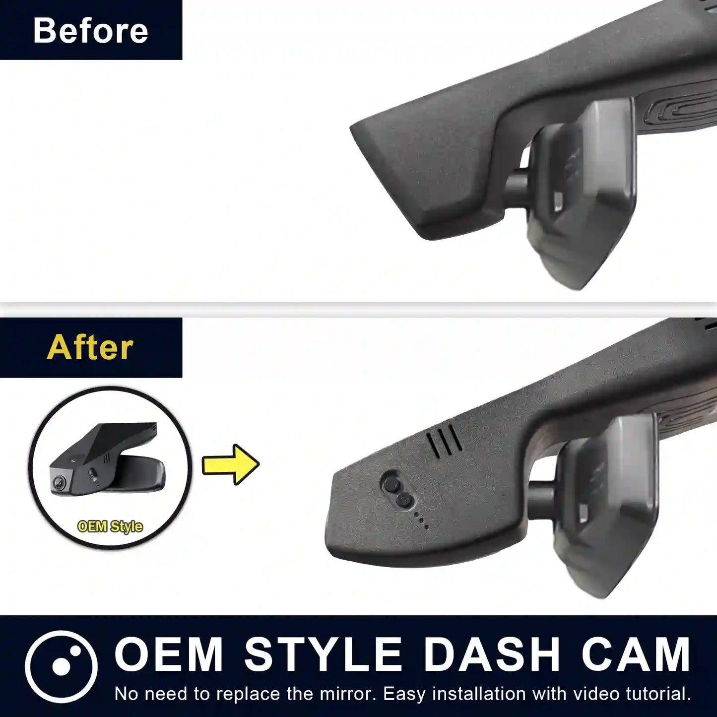 OEM Look  Dash Cam For Installers