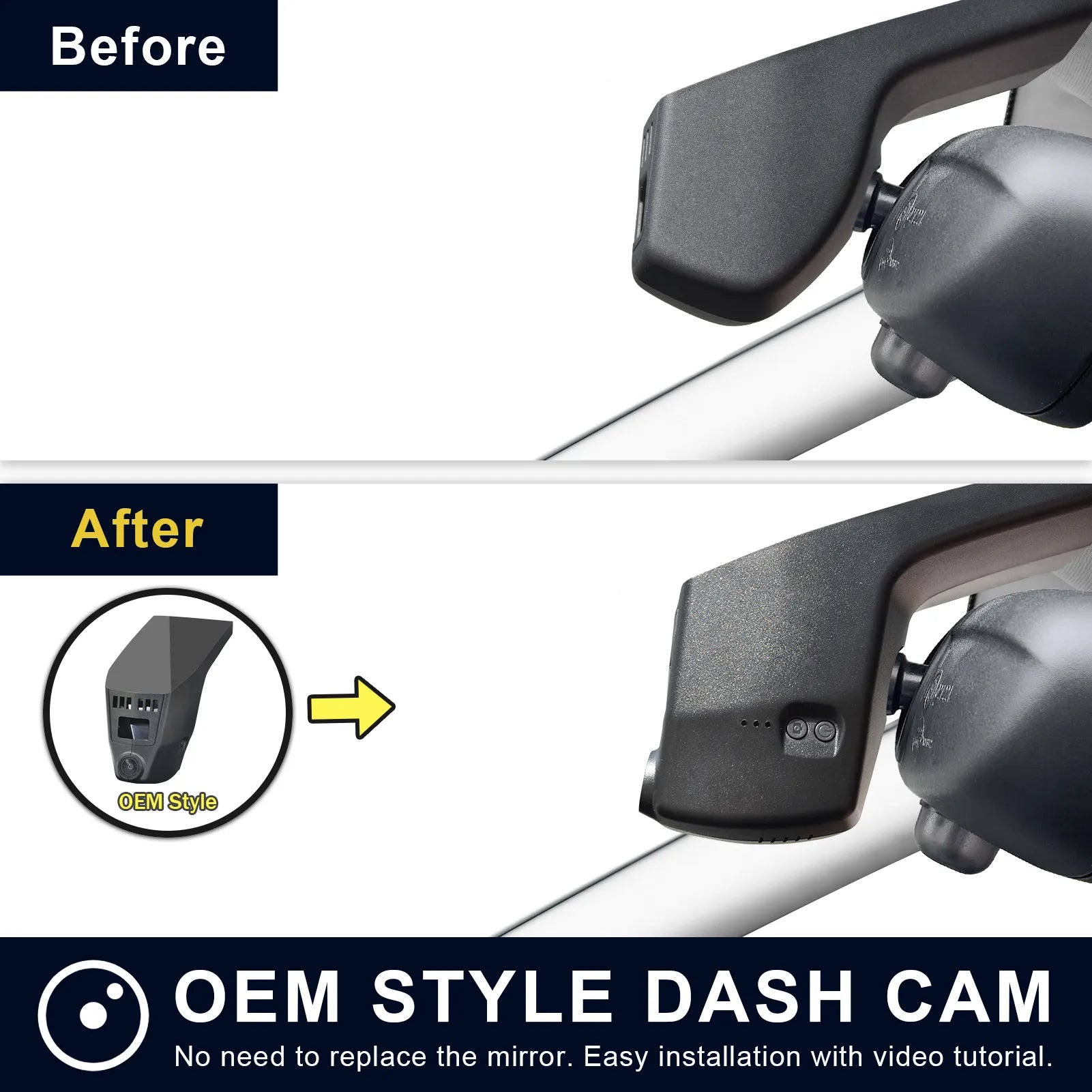 Custom Fit bmw 8 series gen2 g14 g15 g16 Dash Cam Kit