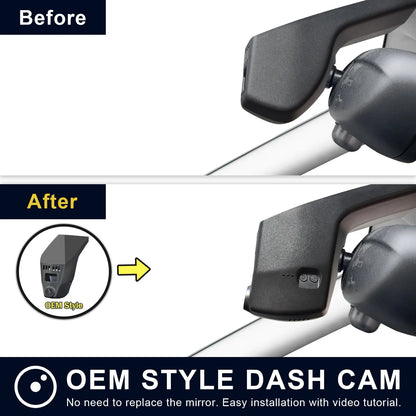 Custom Fit bmw 8 series gen2 g14 g15 g16 Dash Cam Kit