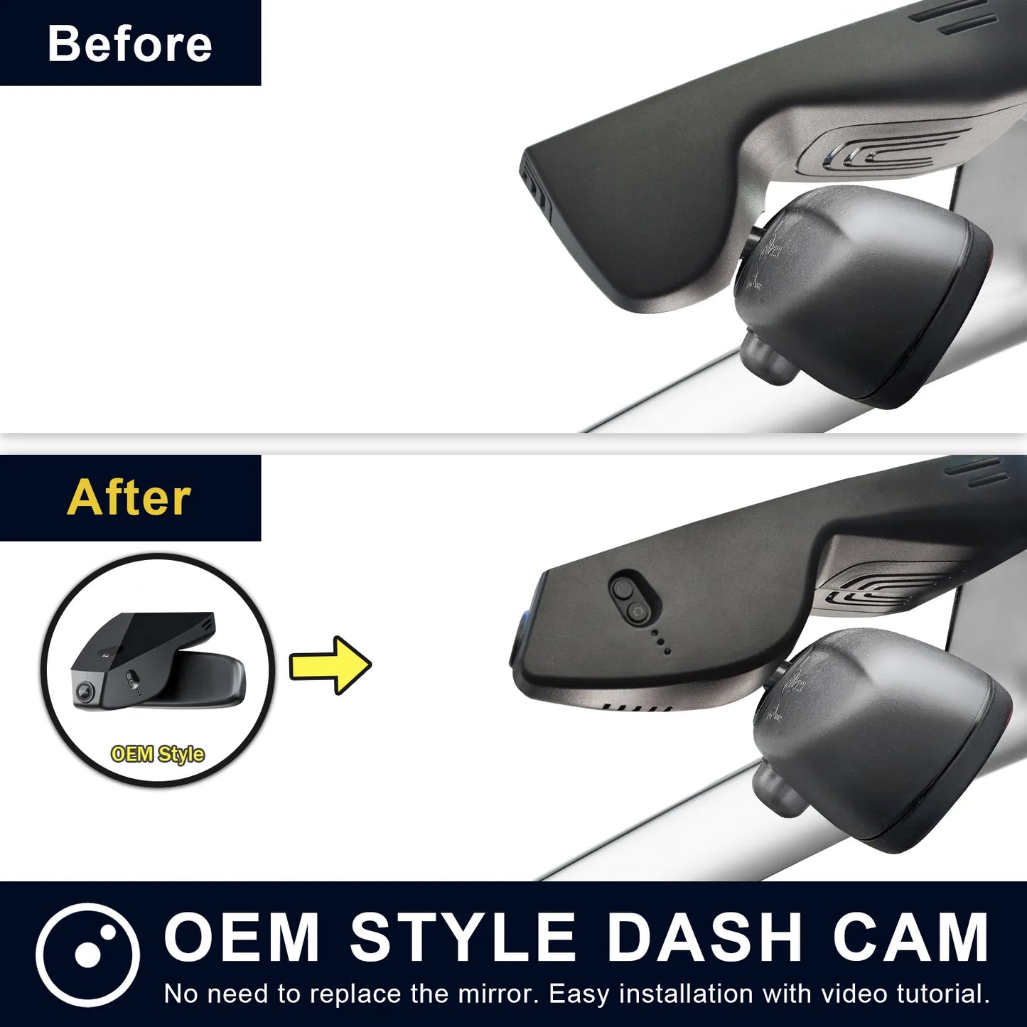 Factory Fit bmw 4 Dash Camera