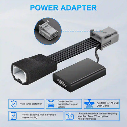 Dashcam Power Adapter for Toyota/Lexus