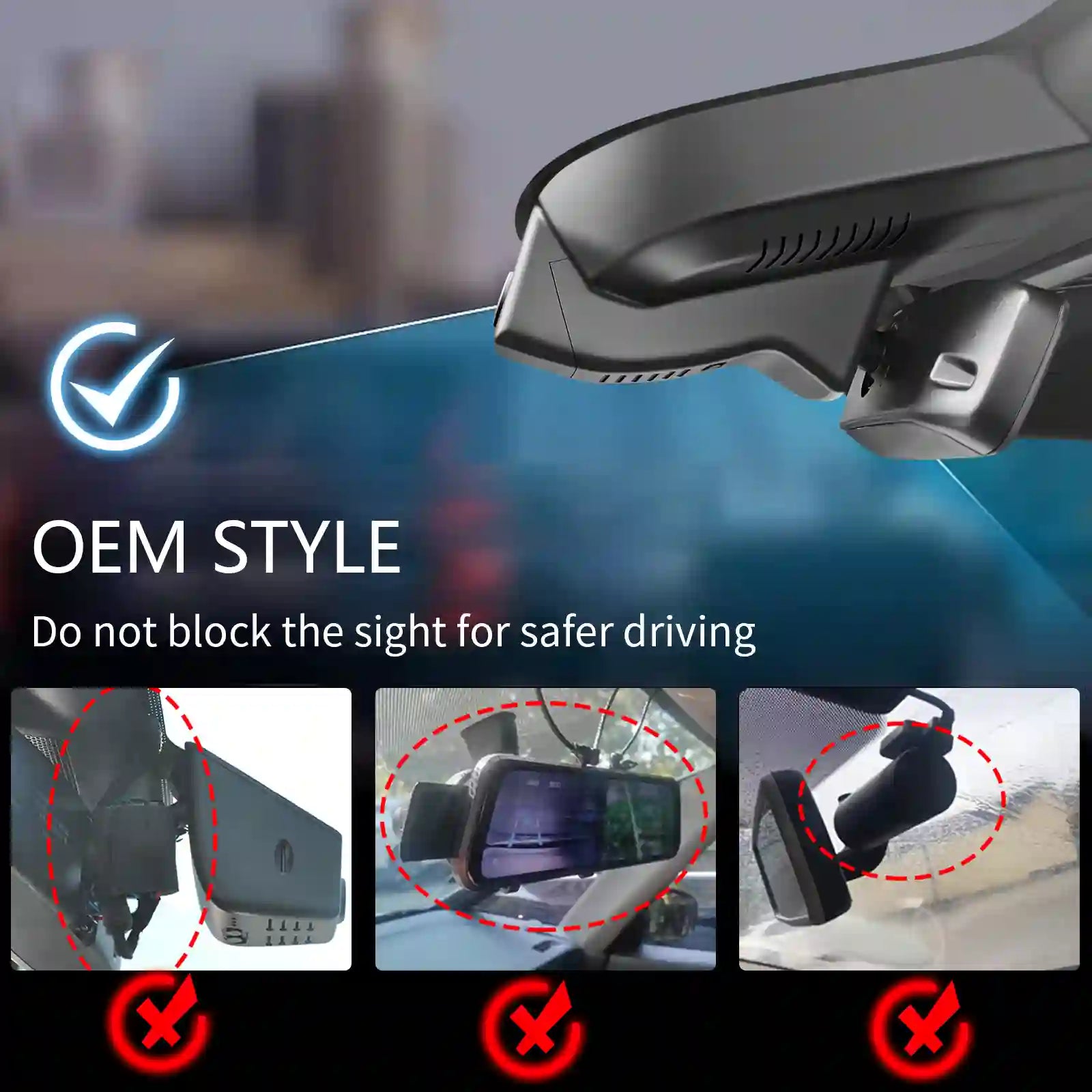 OEM Supplier Professional  Commercial Dash Cam