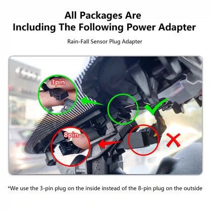 OEM Look audi model c black Dash Cam