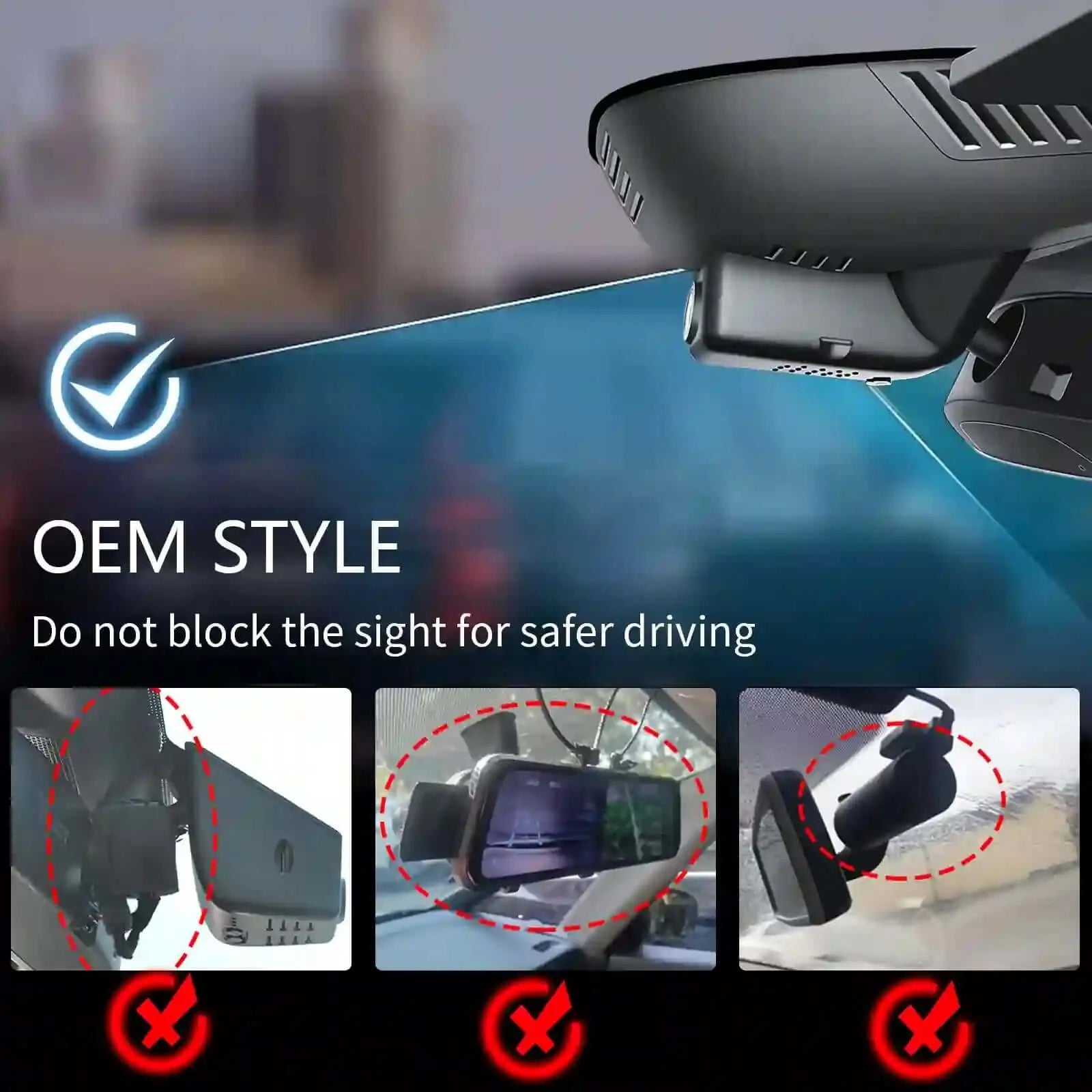 OEM Style GM Fleet Dash Cam for Auto Parts Stores