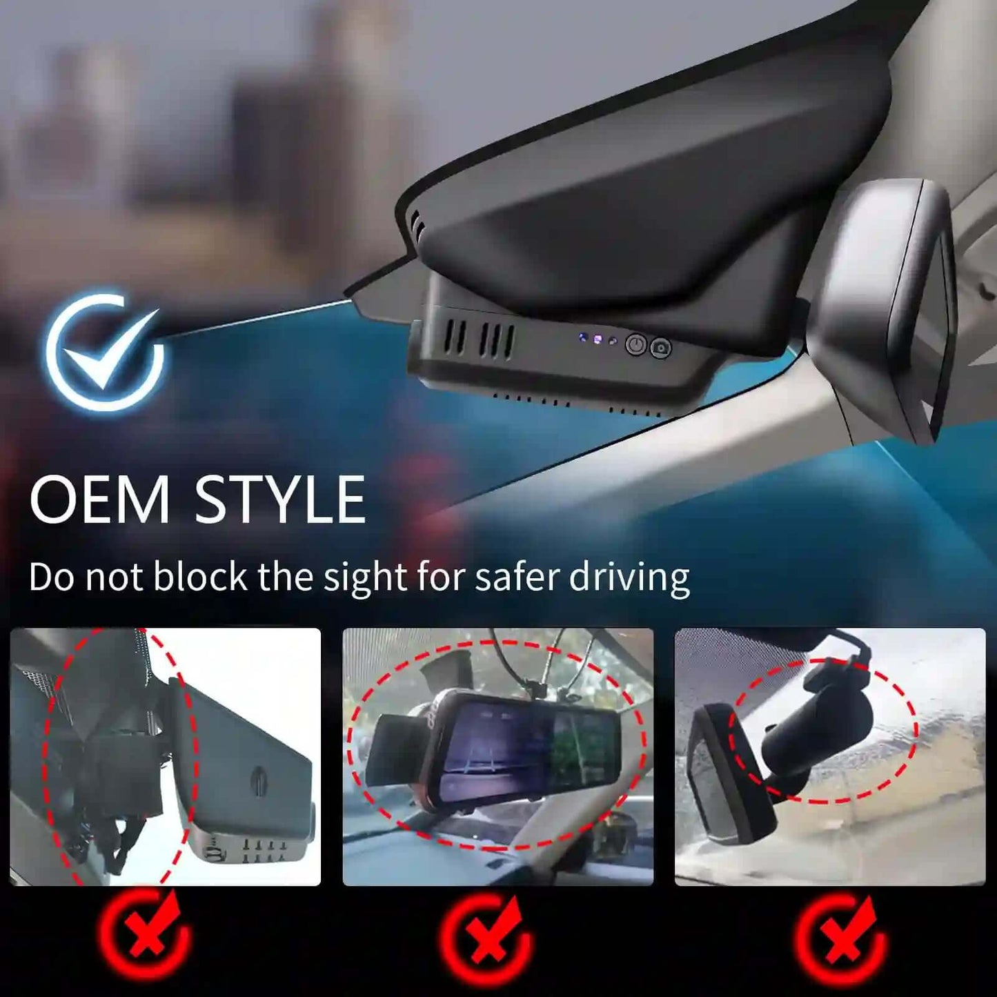 OEM Look volvo xc60 Dash Cam