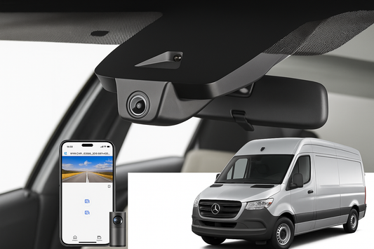 Mangoal Flush Mount Dash Cam for 2020 Freightliner Sprinter 1500 Cargo Van/Minivan | Bulk Order