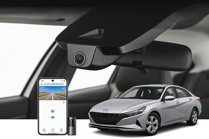Mangoal 2020 Hyundai Elantra Sedan dash cam | Stealth Install Fleet Camera | Mangoal