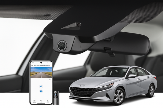 Mangoal 2020 Hyundai Elantra Sedan dash cam | Stealth Install Fleet Camera | Mangoal