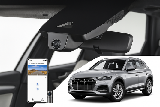 Stealth Install Car DVR System for 2020 Audi Q5 SUV | Aftermarket Supplier