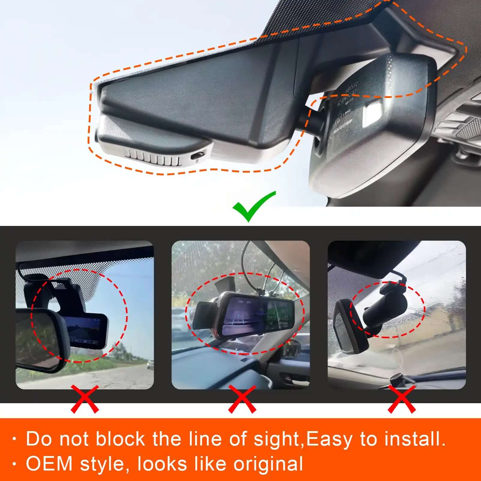 Bulk Order ford explorer Dash Camera for Car Accessories Stores