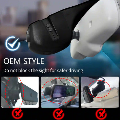 Wholesale audi model c black Dash Cam For Installers