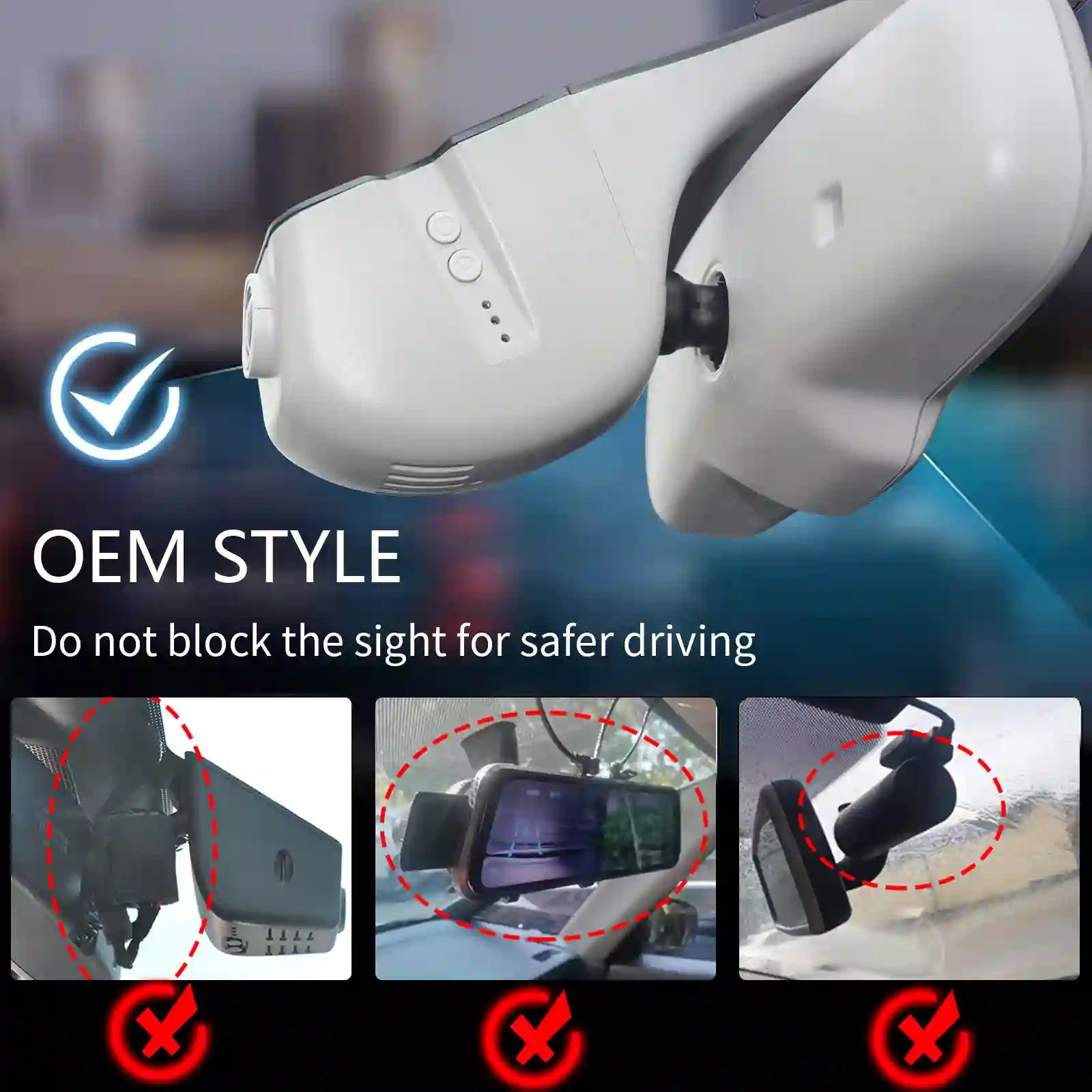 Bulk Order audi model c gray Dash Camera for Car Accessories Stores