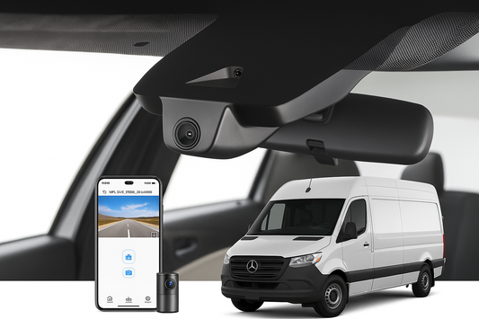 Mangoal Stealth Install Hardwired Dash Cam for 2020 Freightliner Sprinter 4500 Crew Van/Minivan | Wholesale