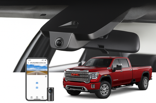 Mangoal 2020 GMC Sierra 3500 HD Crew Cab Pickup dash cam | OEM Fitment Commercial Dash Cam | Mangoal