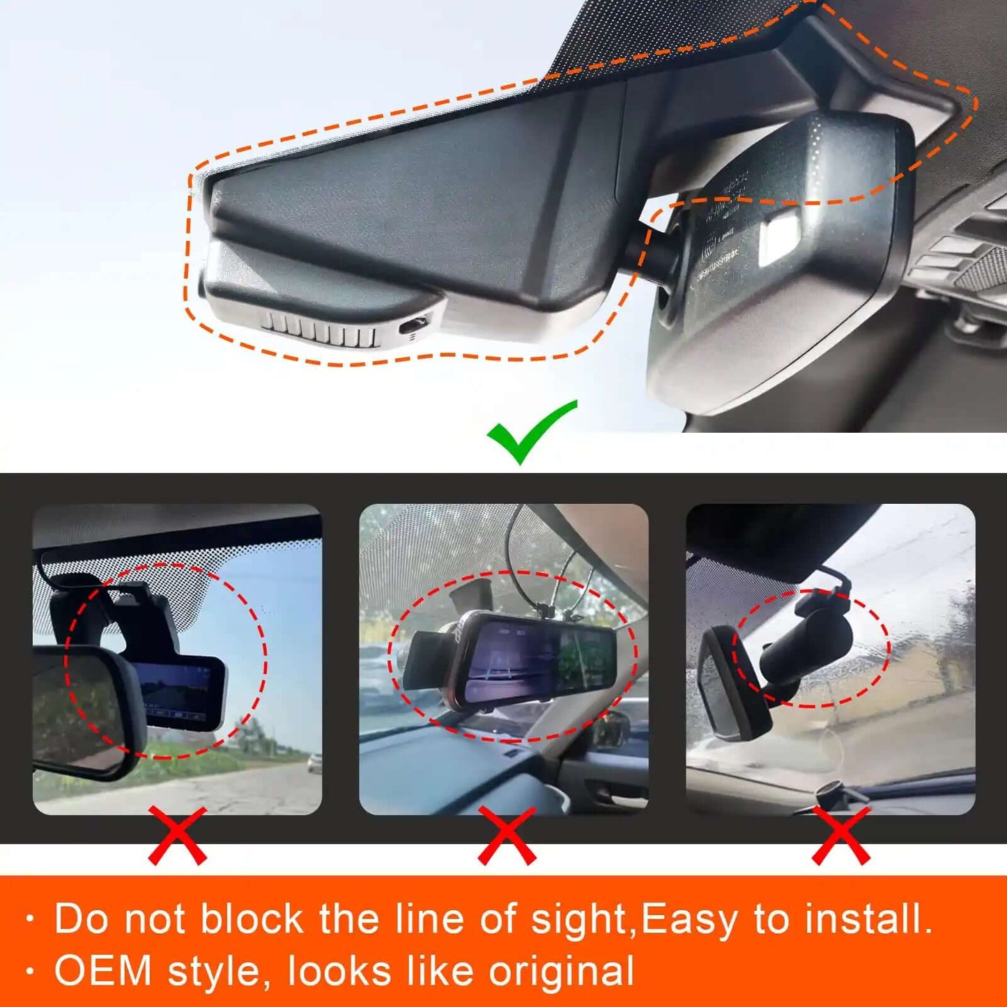Wholesale ford taurus Dash Cam For Installers