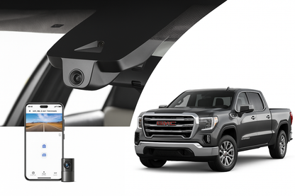 Mangoal 2020 GMC Sierra 1500 Crew Cab Pickup dash cam | Stealth Install Fleet Camera | Mangoal