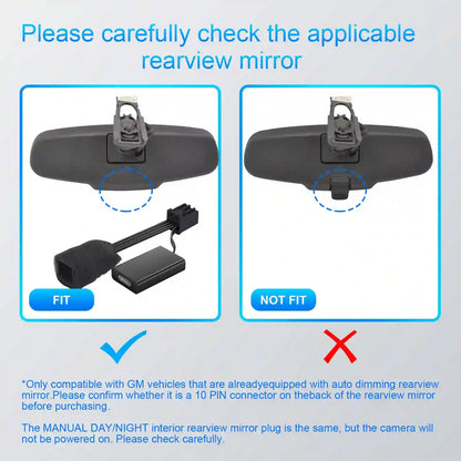 Dashcam Power Adapter Custom for GM 10 Pin for Chevy GMC Buick Cadillca