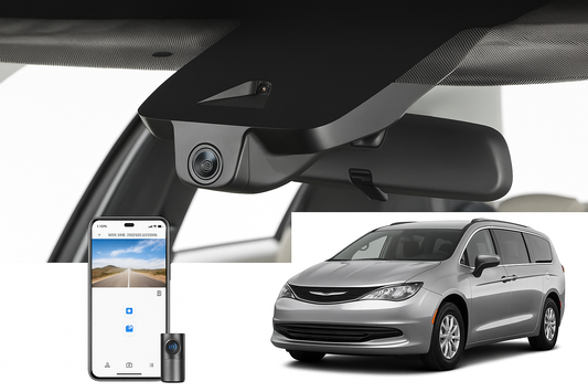 Mangoal Integrated Look Fleet Dash Cam for 2020 Chrysler Voyager Van/Minivan | Bulk Order