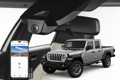 Mangoal 2020 Jeep Gladiator Pickup dash cam | OEM Fitment Commercial Dash Cam | Mangoal