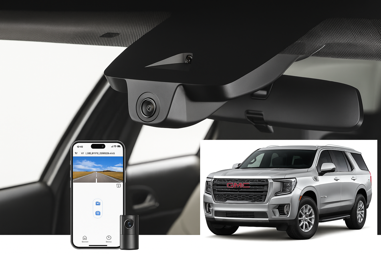Mangoal 2020 GMC Yukon SUV dash cam | OEM Fitment Commercial Dash Cam | Mangoal
