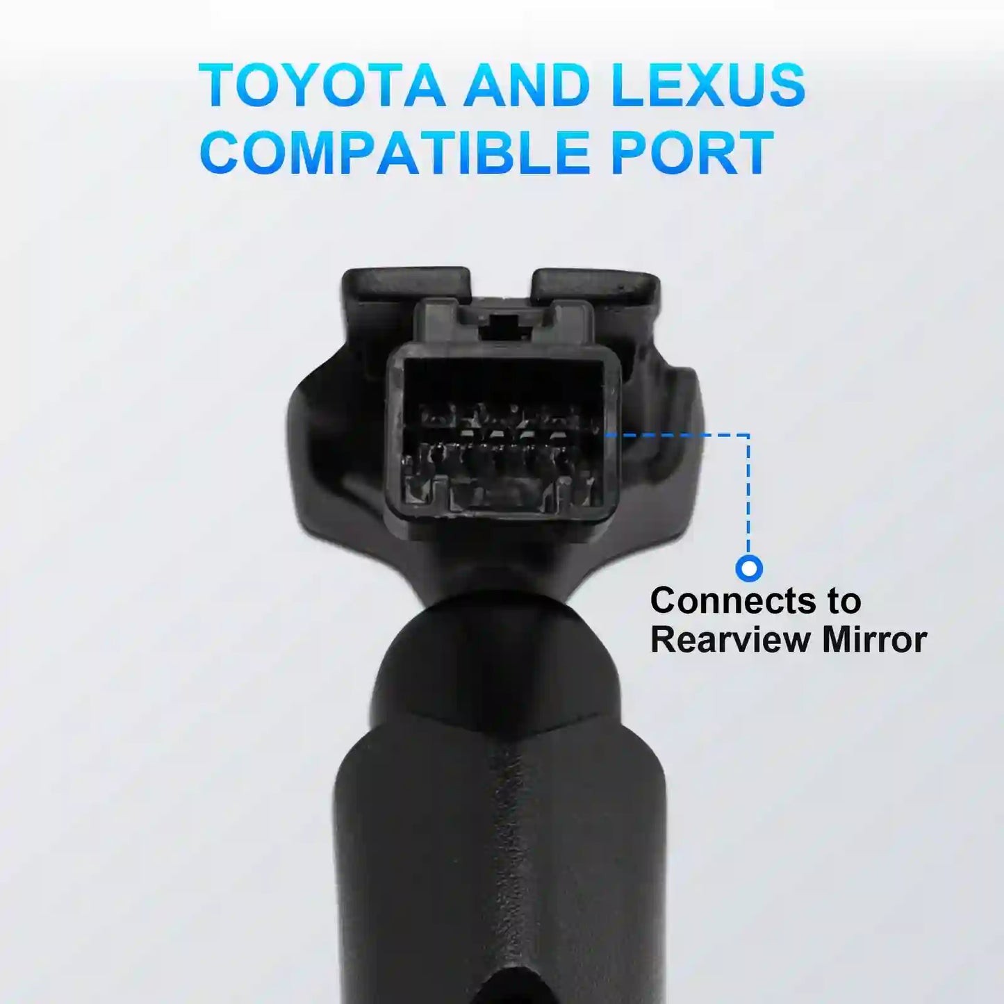 Dashcam Power Adapter 10-Pin  for Toyota