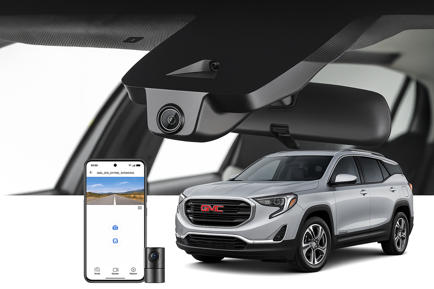 Mangoal 2020 GMC Terrain SUV dash cam | OEM Look Dash Cam | Mangoal