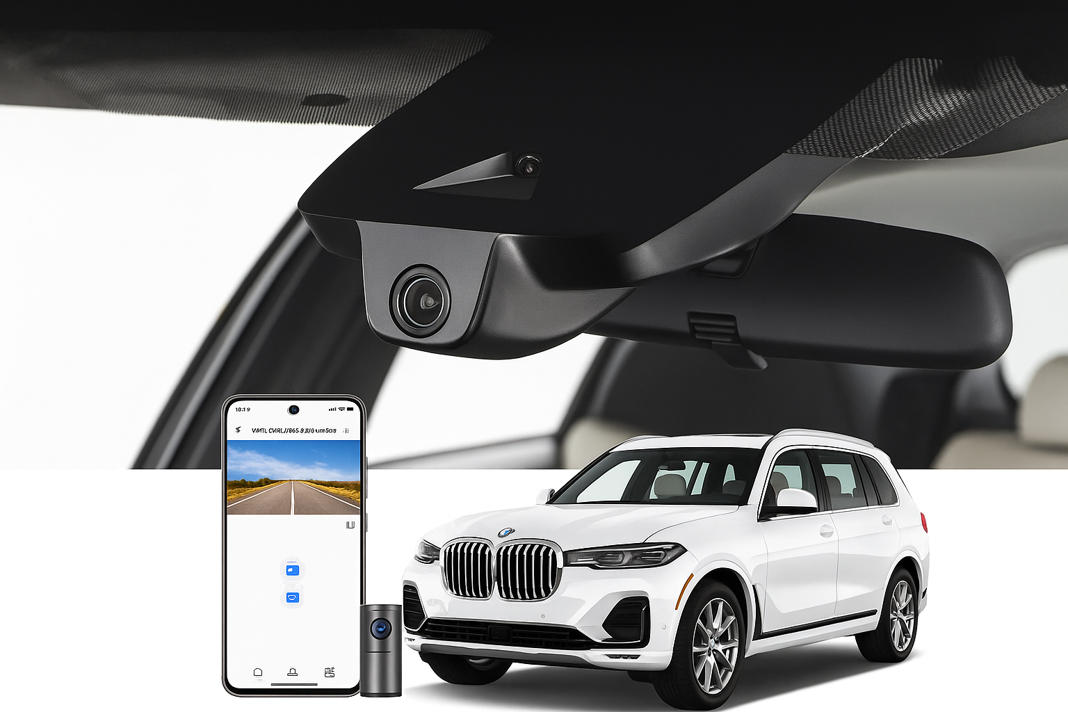 MangoalOEM Style Hardwired Dash Cam for 2020 BMW X7 SUV | Car Electronics Distributor
