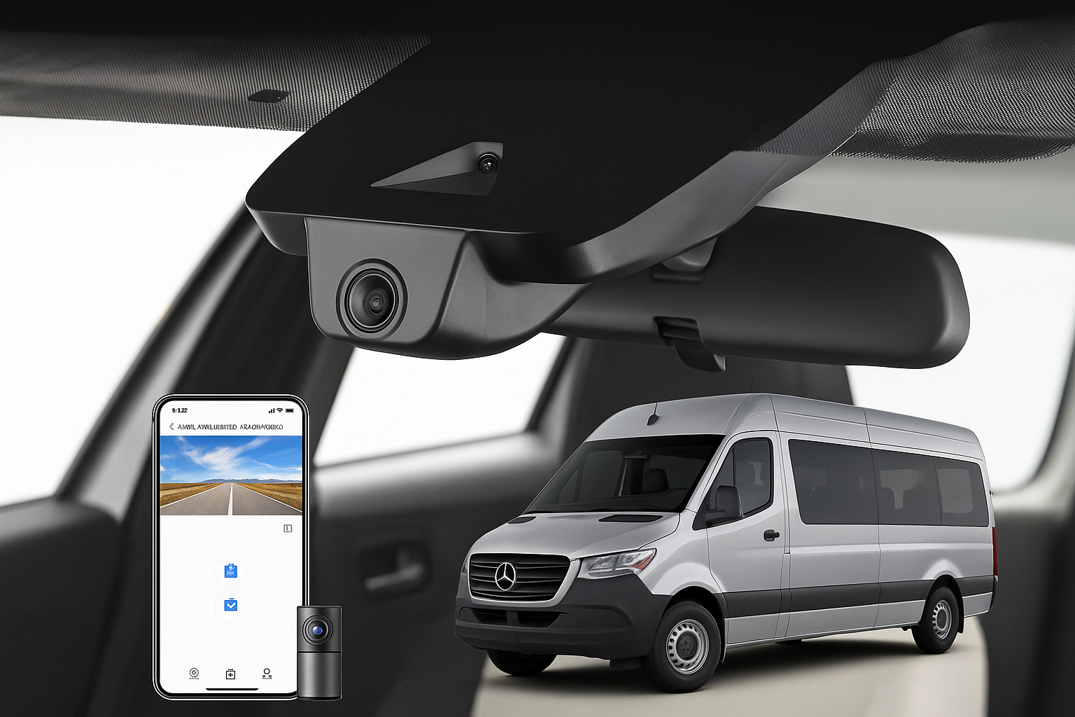 Mangoal Stealth Install Automotive Camera for 2020 Freightliner Sprinter 2500 Passenger Van/Minivan | Aftermarket Supplier