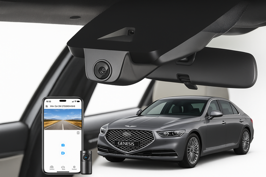 Mangoal 2020 Genesis G90 Sedan dash cam | Flush Mount Hardwired Dash Cam | Mangoal