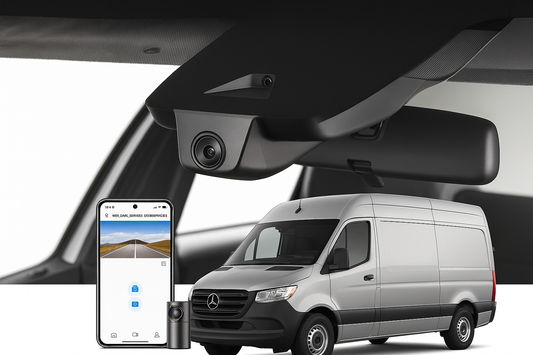 Mangoal Stealth Install Dash Camera for 2020 Freightliner Sprinter 2500 Cargo Van/Minivan | Aftermarket Supplier