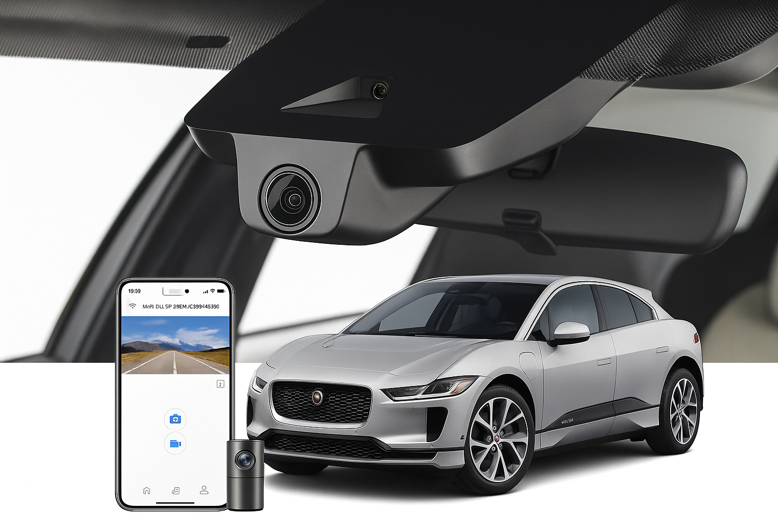 Mangoal 2020 Jaguar I-PACE SUV dash cam | OEM Fitment Dash Cam | Mangoal