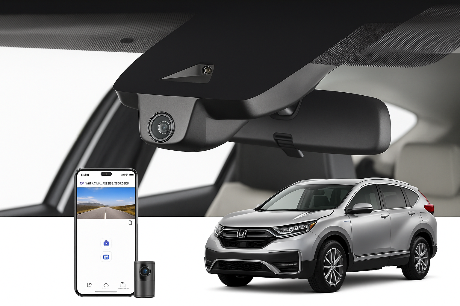Mangoal 2020 Honda CR-V Hybrid SUV dash cam | Integrated Look Car DVR System | Mangoal