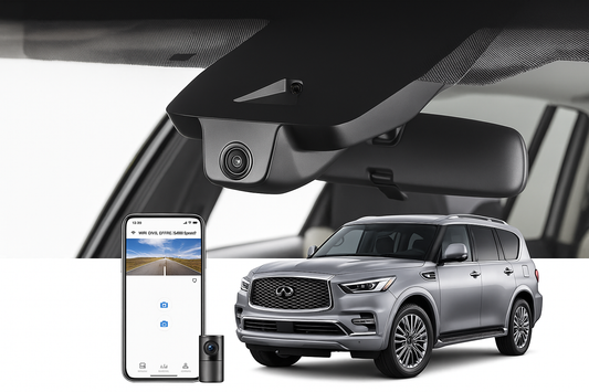 Mangoal 2020 INFINITI QX80 SUV dash cam | Integrated Look Dash Camera | Mangoal