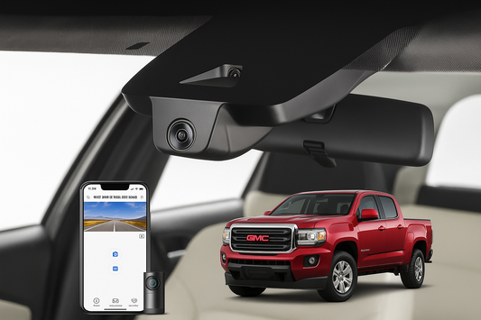 Mangoal 2020 GMC Canyon Crew Cab Pickup dash cam | Flush Mount Commercial Dash Cam | Mangoal