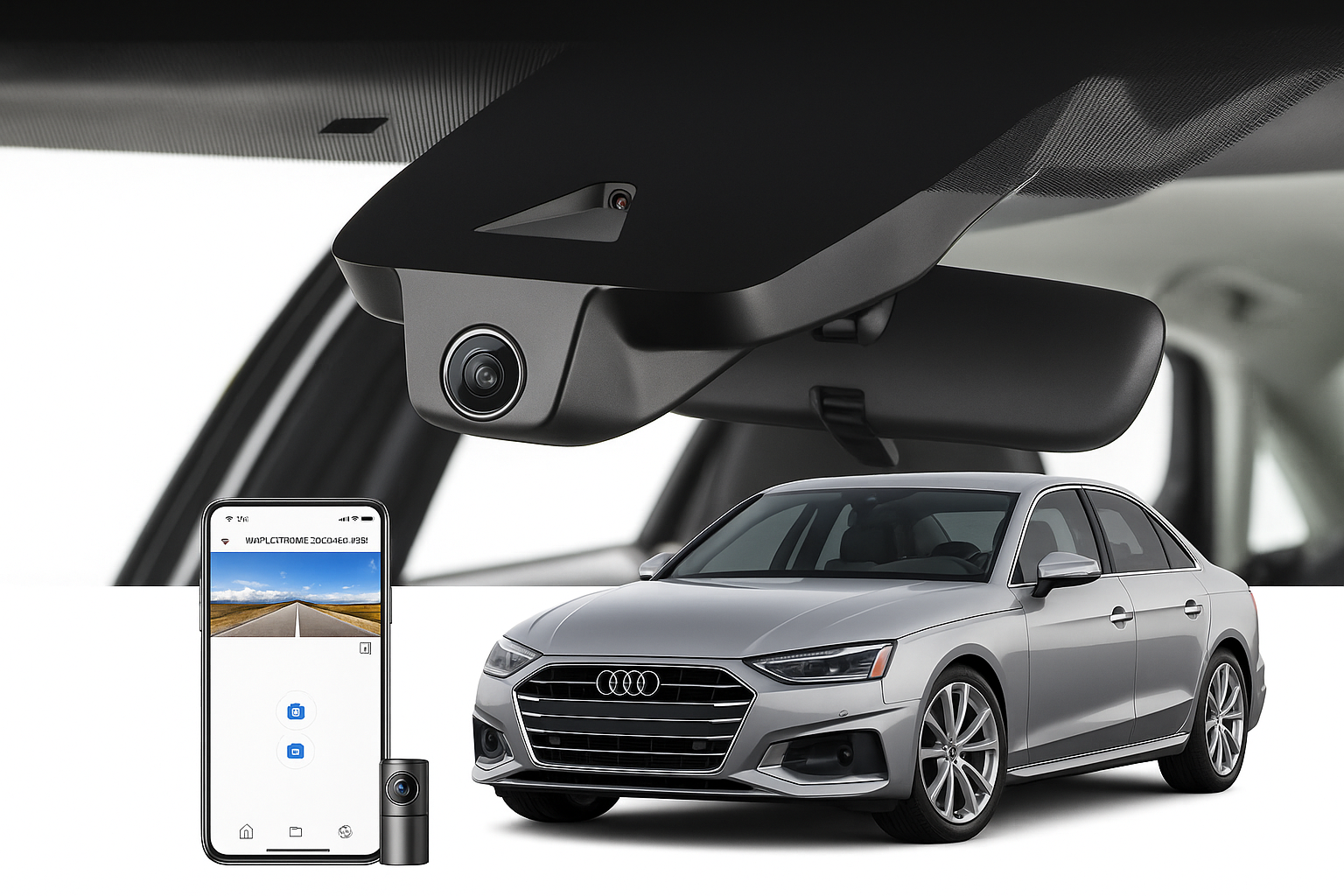 Stealth Install Vehicle Camera System for 2020 Audi A4 Sedan | Factory Direct