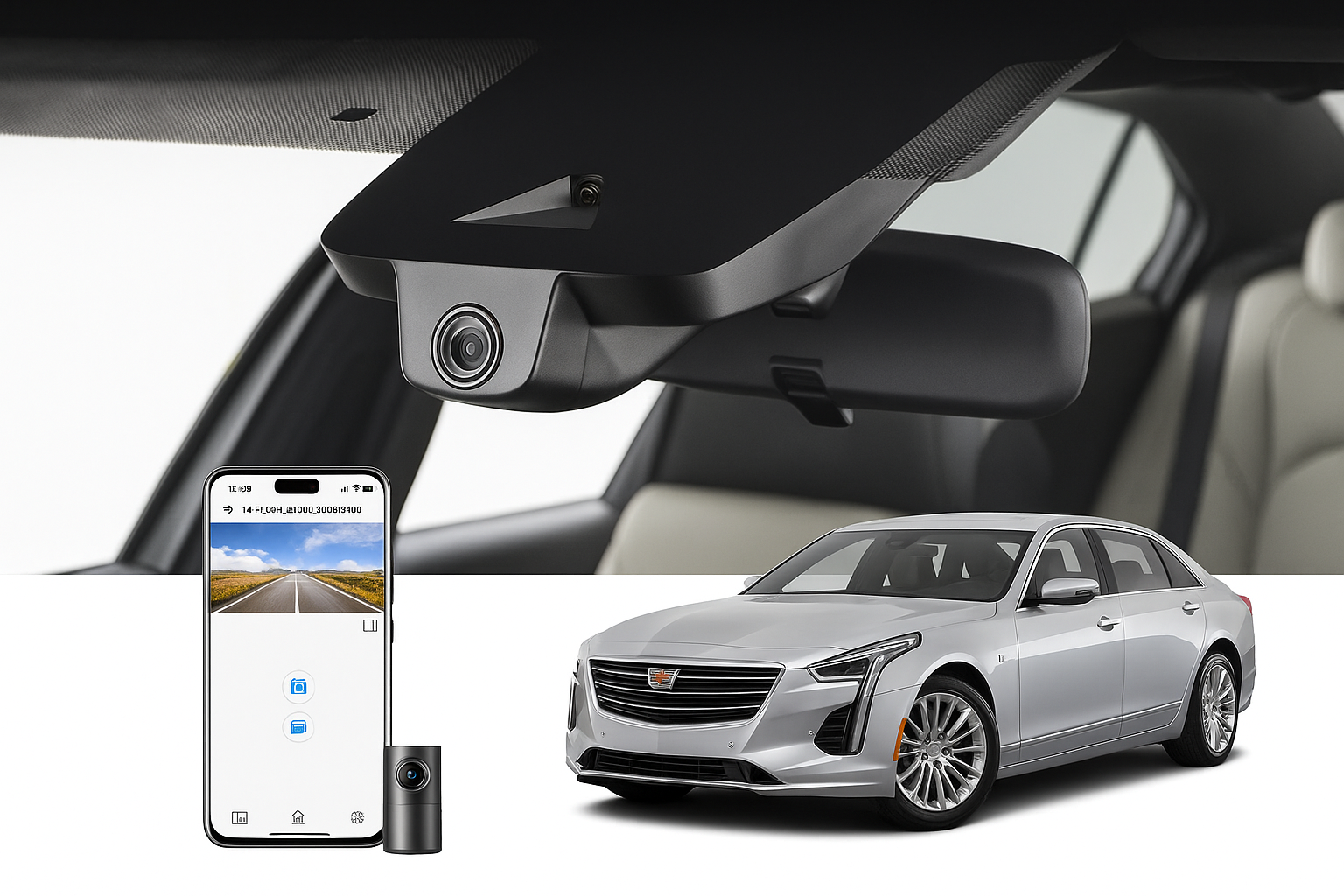 Mangoal Factory Style Car DVR System for 2020 Cadillac CT6 Sedan | Bulk Supplier