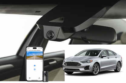Mangoal Factory Style Hardwired Dash Cam for 2020 Ford Fusion Sedan | OEM Manufacturer