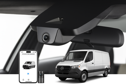 Mangoal Flush Mount Dash Cam for 2020 Freightliner Sprinter 3500 Crew Van/Minivan | Car Electronics Distributor