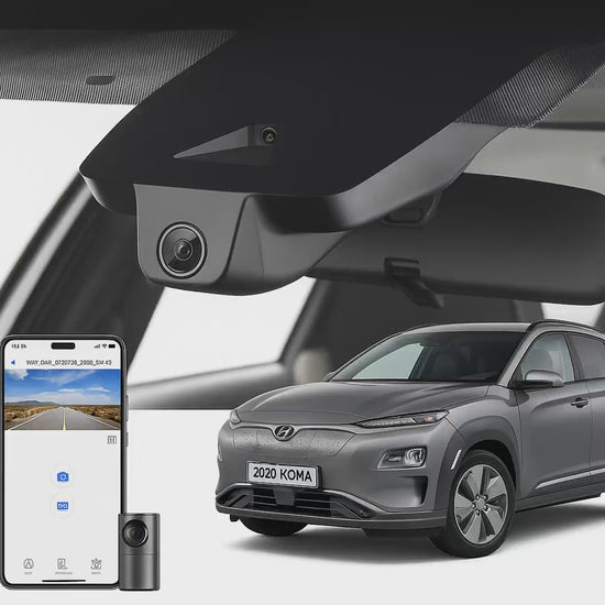 Mangoal 2020 Hyundai Kona Electric SUV dash cam | OEM Look Automotive Camera | Mangoal