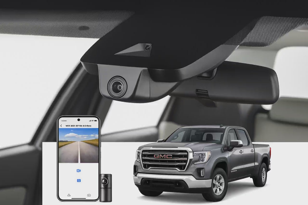 Mangoal 2020 GMC Sierra 1500 Double Cab Pickup dash cam | OEM Fitment Fleet Camera | Mangoal