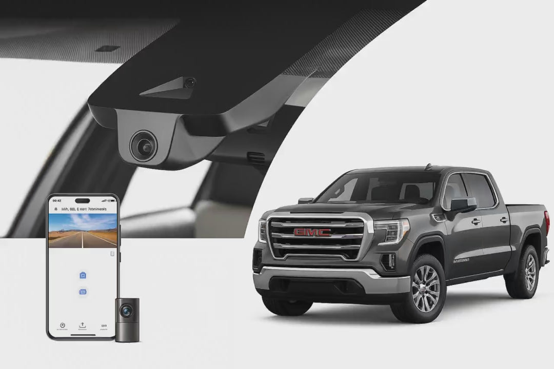 Mangoal 2020 GMC Sierra 1500 Crew Cab Pickup dash cam | Stealth Install Fleet Camera | Mangoal