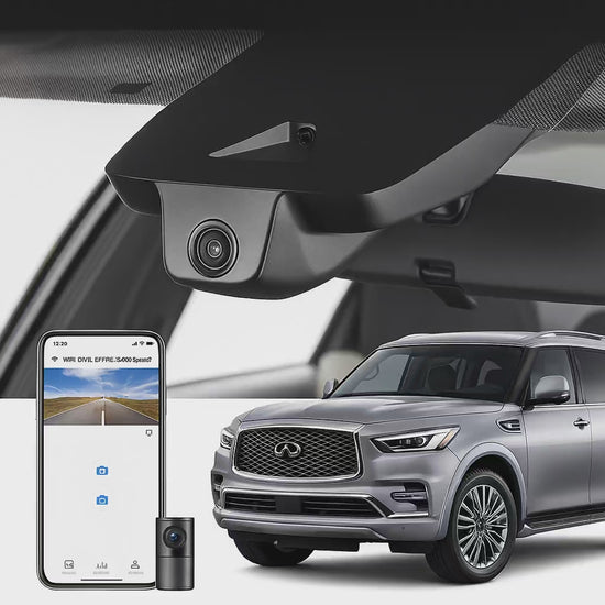 Mangoal 2020 INFINITI QX80 SUV dash cam | Integrated Look Dash Camera | Mangoal