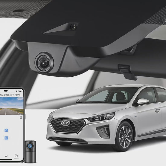 Mangoal 2020 Hyundai Ioniq Plug-in Hybrid Hatchback dash cam | OEM Fitment Car DVR System | Mangoal