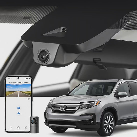 Mangoal 2020 Honda Pilot SUV dash cam | Flush Mount Hardwired Dash Cam | Mangoal