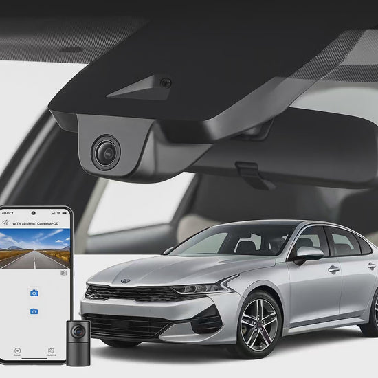 Mangoal 2020 Kia Optima Sedan dash cam | OEM Look Hardwired Dash Cam | Mangoal