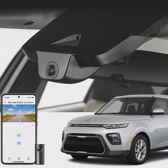 Mangoal 2020 Kia Soul Wagon dash cam | OEM Fitment Hardwired Dash Cam | Mangoal
