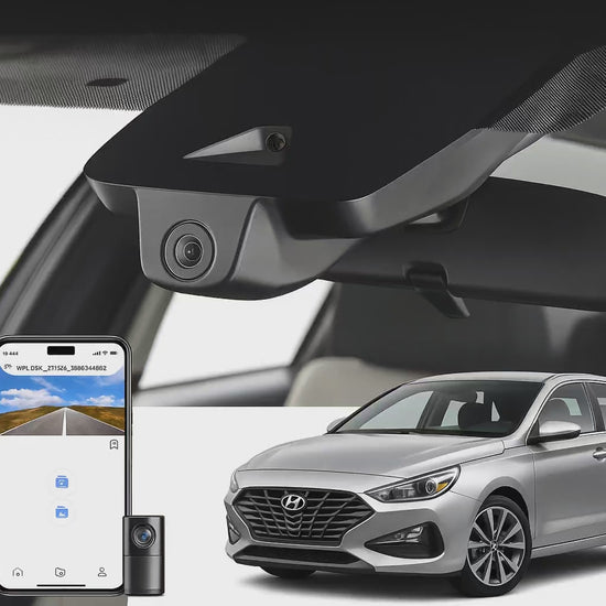 Mangoal 2020 Hyundai Elantra GT Hatchback dash cam | Flush Mount Commercial Dash Cam | Mangoal